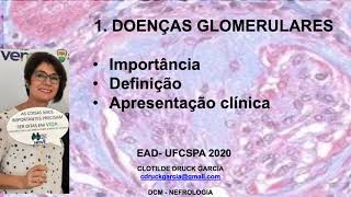 DOENÇAS GLOMERULARES [upl. by Rraval]