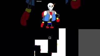 Disbelief  Papyrus Genocide Route Theme BeatKnock  Bouncing Square  Animation Esburger [upl. by Artap]