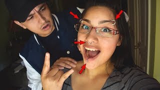 I Got New Piercings Prank On Boyfriend [upl. by Annette]