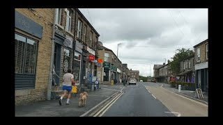 To LINDLEY VILLAGE FROM HUDDERSFIELD IN REAL TIME [upl. by Idolla]