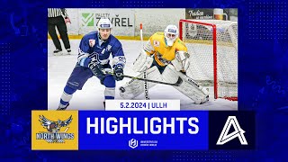 HC North Wings Ústí nad Labem vs ZČU Akademici Plzeň 19  5 2 2024  ULLH 13 kolo [upl. by Georgy25]