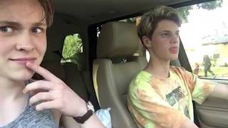 sometimes you just gotta steal a car  Jace Norman Vlog [upl. by Polivy621]