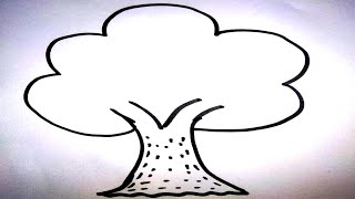 How To Draw a Tree [upl. by Sharlene]