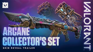 ARCANE SEASON 2 COLLECTOR’S SET  Skin Reveal Trailer  VALORANT [upl. by Poll]