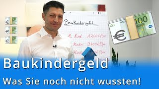 Baukindergeld Kritik  Was sie noch nicht wussten [upl. by Adorl977]