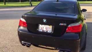 2008 E60 m5 6speed manual with Eisenmann exhaust and other goodies FOR SALE [upl. by Radu977]