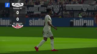 Amiens SC vs Ajaccio Résumé et Buts  Ligue 2 202425 [upl. by Nahtannoj]