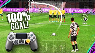 FIFA 21  100 FREEKICK TUTORIAL SCORE EVERYTIME [upl. by Aisetal]