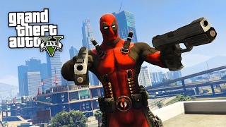 DEADPOOL GTA 5 Mods [upl. by Trixi]