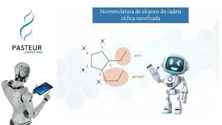 041  Nomenclatura de compostos orgânicos hidrocarbonetos alcanos ramificados de cadeia cíclica [upl. by Jules168]