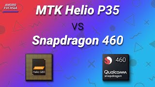 HELIO P35 vs SNAPDRAGON 460🔥 PUBG TEST Antutu 8 Geekbench 5 Which one is Better Hindi [upl. by Rojam655]