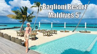 Baglioni Resort Maldives 5  риф отличный заход европейский минимализм [upl. by Anahahs922]