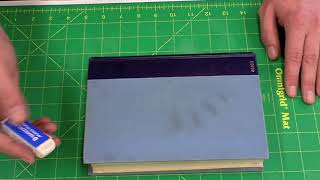 How to Clean a Book Cover with a Staedtler Mars Plastic Eraser [upl. by Yelloh]