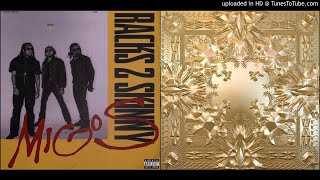 Racks 2 Skinny In Paris Mashup Migos  JAYZ amp Kanye West [upl. by Seuqramed]