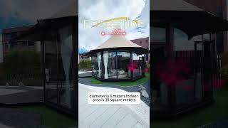 【Tentfactory】Pavilion shape Landing is a popular checkin spot glamping travel home airbnb [upl. by Harts891]