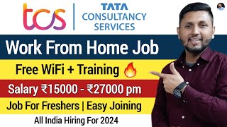 TCS Recruitment 2024  TCS Work From Home Job  TCS BPS Hiring 2024  Work From Home Jobs 2024 [upl. by Milburn]