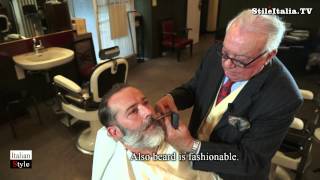 quotItalian Gentlemanquot  quotMoustache Dressingquot  Antica quotBarbieria Collaquot  quotItalian Mens Groomingquot [upl. by Diver]