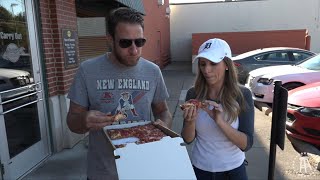 Barstool Pizza Review  Buddys Pizza Dearborn MI With Special Guest Kellie Rowe [upl. by Gut363]