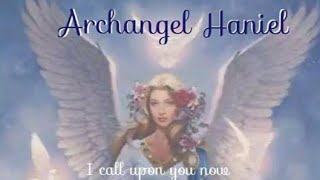 🪽 HANIEL archangel of MOON CYCLES INVOCATION🪽spirituality moon tarot [upl. by Ailisec]