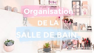 ORGANISATION  SALLE DE BAIN  Décoration Rangements IKEA ACTION  rangement maquillage [upl. by Vories]