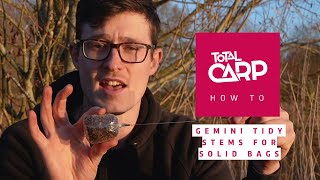 How to use Gemini Tackle Tidy Stems for Solid Bag Fishing [upl. by Simpson652]