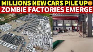 Millions of New Cars Pile Up Unsold for 5 Years China’s Zombie Car Factories Keep Emerging [upl. by Ahsinnod]