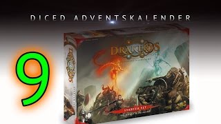 Unboxing Drakerys  Das neue Spiel der Confrontation Macher  Adventskalender Tür 9  DICED [upl. by Mooney]