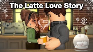 The Latte Love Story  Roblox Movie  Bloxburg [upl. by Enedan]