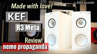 Everyone Loves It KEF R3 Meta bookshelf speaker review [upl. by Chelsey618]