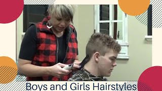 How to Get Curly Hair  Short Hair Perm Men [upl. by Aniahs]