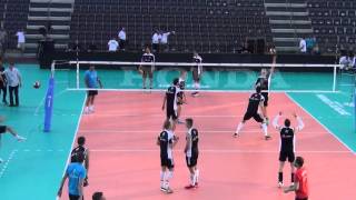 FIVBWorldLeague  La Polonia quottestaquot il centrale del Foro Italico [upl. by Idden794]