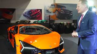 Lamborghini Revuelto design overview with Mitja Borkert [upl. by Merdith]