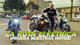 De 0 a 100km en 5 SEG 😱  LA RUTA ELÉCTRICA PRUEBA NUESTRAS MOTOS ⚡️  IOZ  IOR  IODC [upl. by Bonilla]