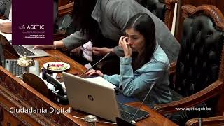 Ley de Ciudadanía Digital  Cámara de Diputados Bolivia [upl. by Onairelav]