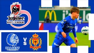 Gent 12 Mechelen en vivo Liga Belga [upl. by Leanora]