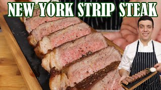 How to Cook New York Strip Steak in Oven  Best Way to Cook New York Strip Steak in the Cast Iron [upl. by Bauske]