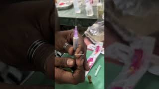 INTRAMUSCULAR INJECTIONIM ButtocksBack inj Dicyclomine Antispasmodic intramuscularinjection [upl. by Eniamreg]