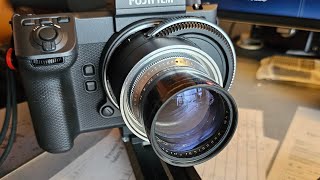 Fujifilm GFX100 II ProRes HQ 4K Video  Schneider Xenon 8cm f2 [upl. by Hctim]