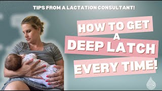 EASY breastfeeding latch trick for PAIN FREE feeding [upl. by Todhunter]