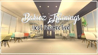 Bakiez Trainings  Host Perspective  Bakiez ROBLOX [upl. by Wait842]