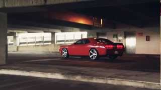 Dodge Challenger SRT8 On 22quot Vossen VVSCV3 Concave Wheels  Rims [upl. by Sukhum]