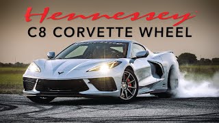 C8 Corvette Wheel by Hennessey Performance [upl. by Nairad998]