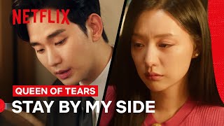 Kim Jiwon Is Desperate to Stay By Kim Soohyun’s Side  Queen of Tears  Netflix Philippines [upl. by Hanima]