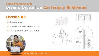 Diseño y Patronaje Digital de CARTERAS Y BILLETERAS 2021  Crea una Marca Profesional [upl. by Mignonne]