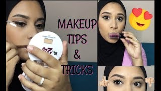 Makeup tips amp tricks  نصائح فى الميكب و ازاى تخبى الأخطاء [upl. by Vine766]