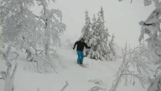 Powder skiing in Trysil Norway [upl. by Elwin]