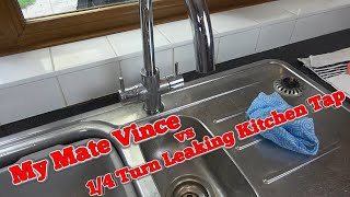 Trying to FIX a LEAKING 14 Turn Kitchen TAP [upl. by Kalinda340]