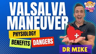 Valsalva Maneuver  Physiology Benefits Dangers [upl. by Jean-Claude]