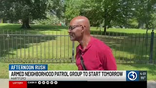 Armed neighborhood patrol group to start in Hartfords north end [upl. by Aitsirt]