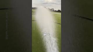 This is how golf holes are cleaned [upl. by Iolanthe]